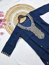 KF 021 Kalaai Viscose Chanderi Kurti With Bottom Dupatta Orders In India